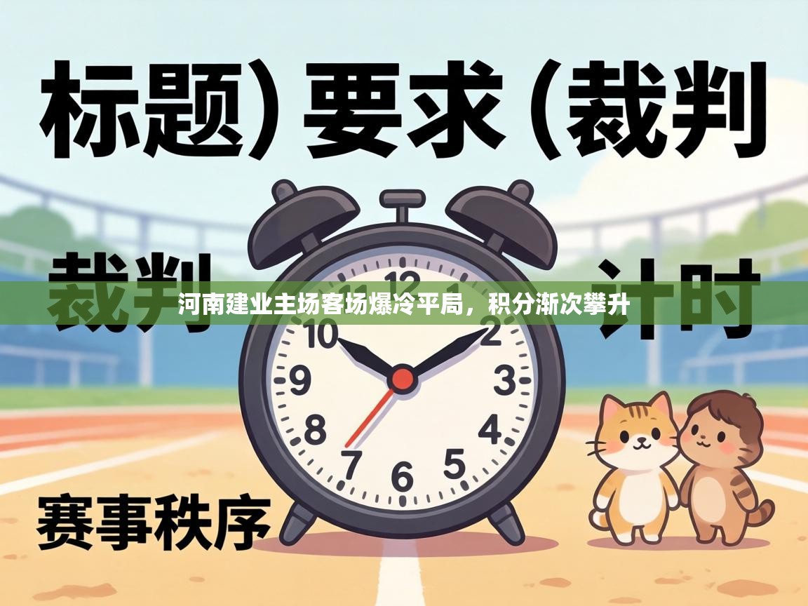 河南建业主场客场爆冷平局，积分渐次攀升  第1张